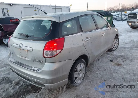 2003 Toyota Matrix Xr z USA, uszkodzony, nr VIN 2T1KR32E53C130763